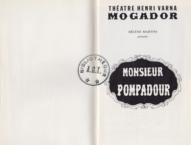 Les programmes de Théatre de l\
